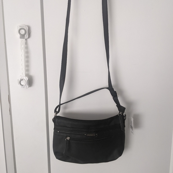 NWT Rosetti Black Crossbody Bag - Picture 2 of 10